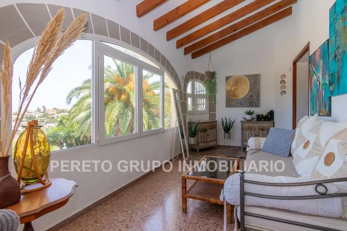 Exterior view of Houses for sale in Dénia  with Air Conditioner, Heating and Private garden