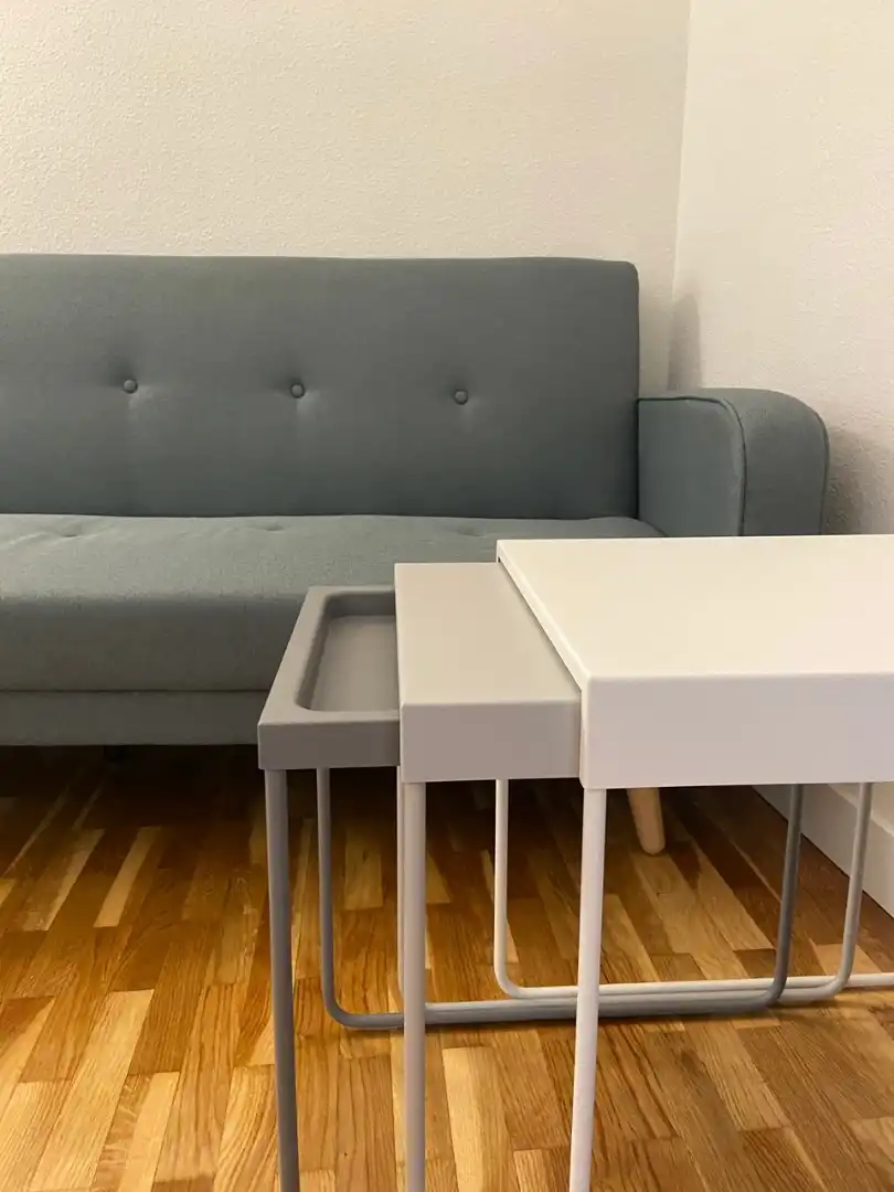 Sala d'estar de Apartament de lloguer en Madrid amb Calefacció, Moblat i Forn