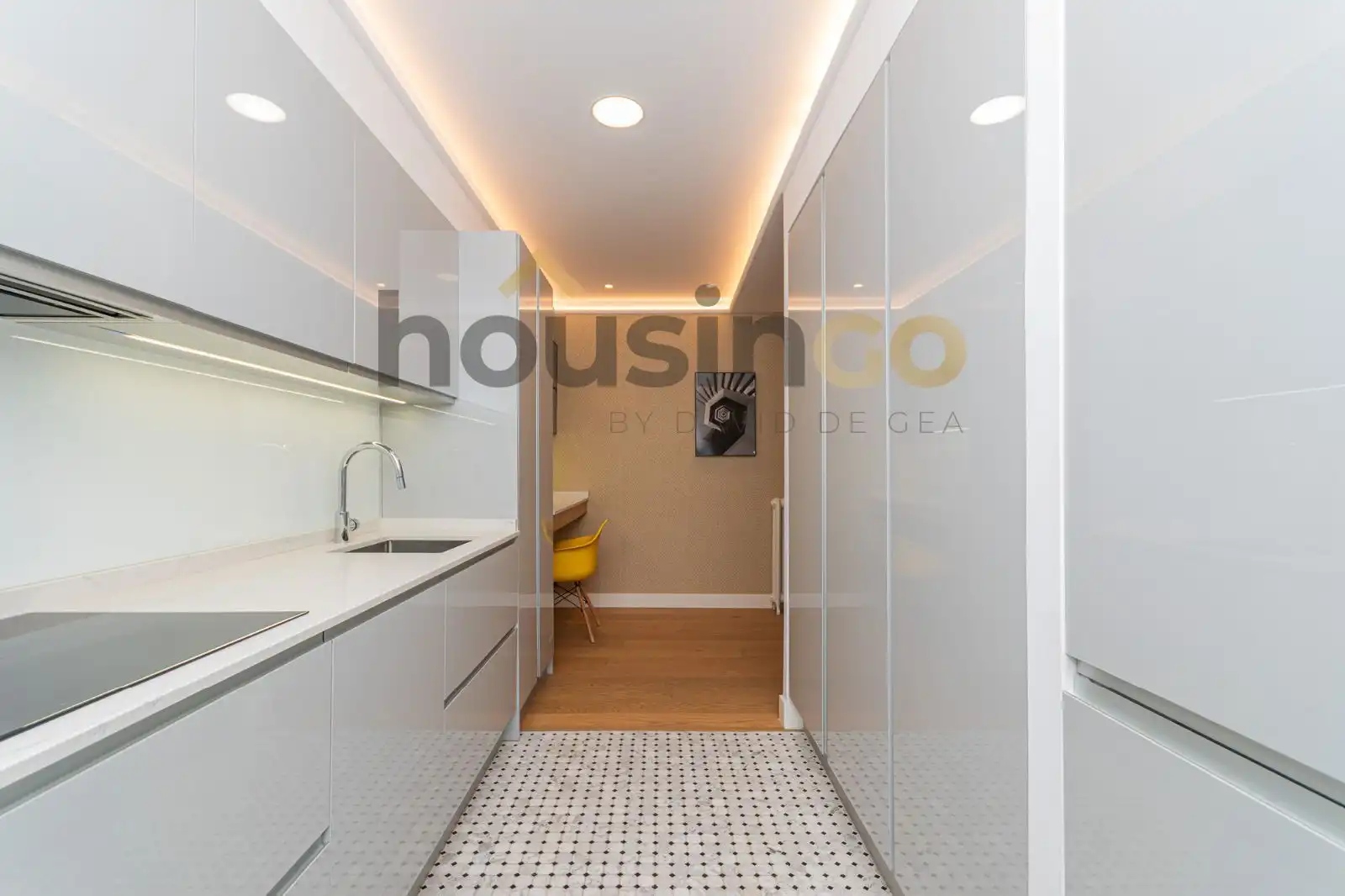 Küche von Wohnung zur Miete in Madrid mit Klimaanlage, Heizung und Abstellraum