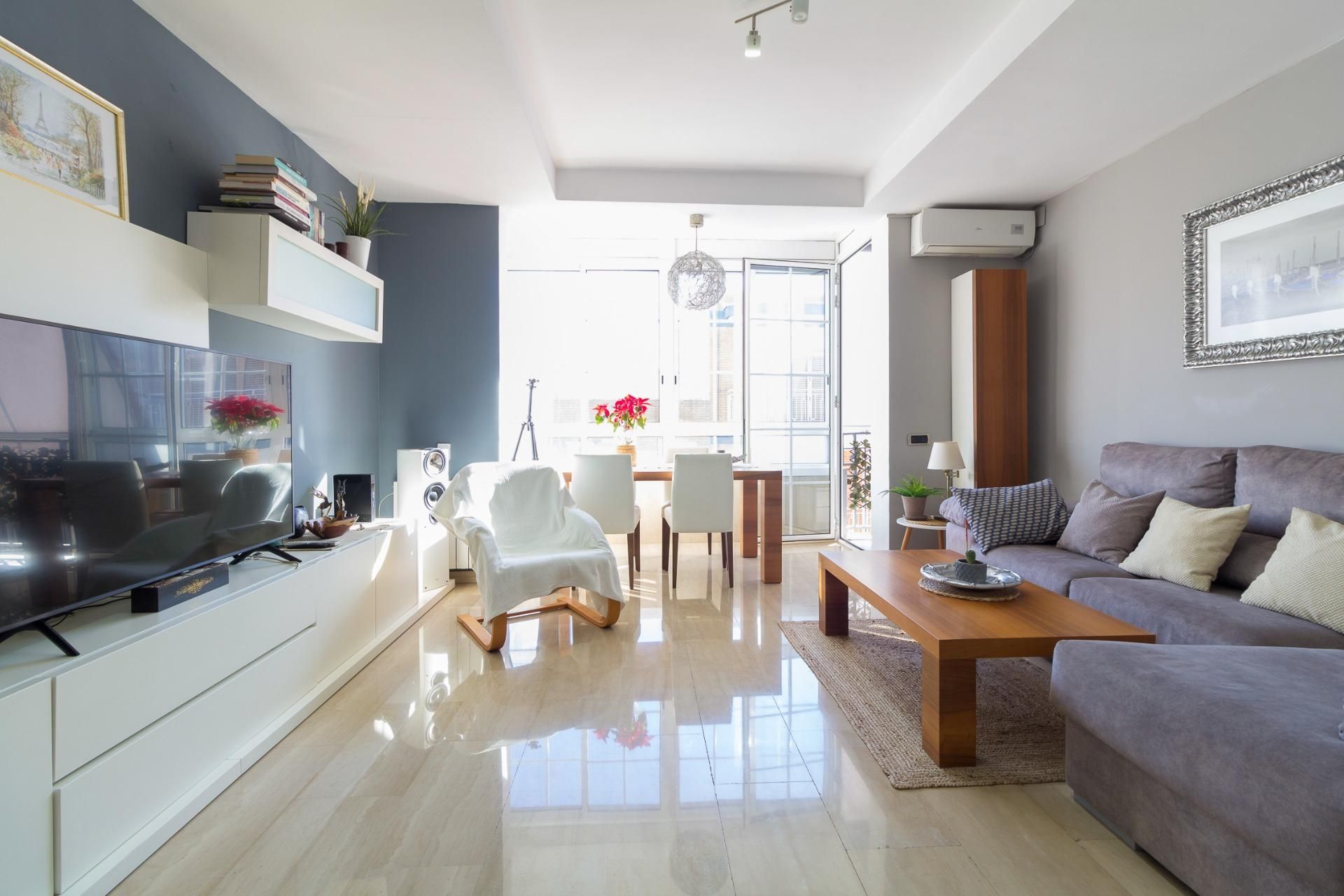 Sala d'estar de Àtic en venda en Viladecans amb Aire condicionat, Calefacció i Terrassa