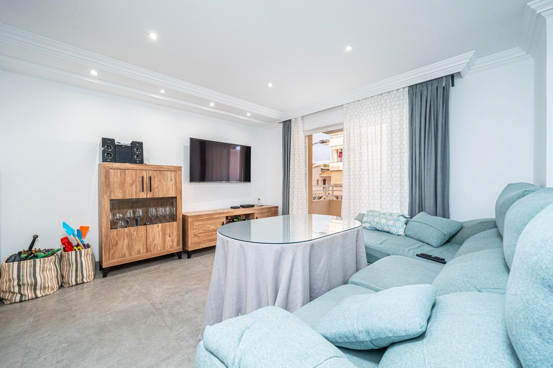 Living room of Flat for sale in Capdepera  with Air Conditioner, Heating and Balcony