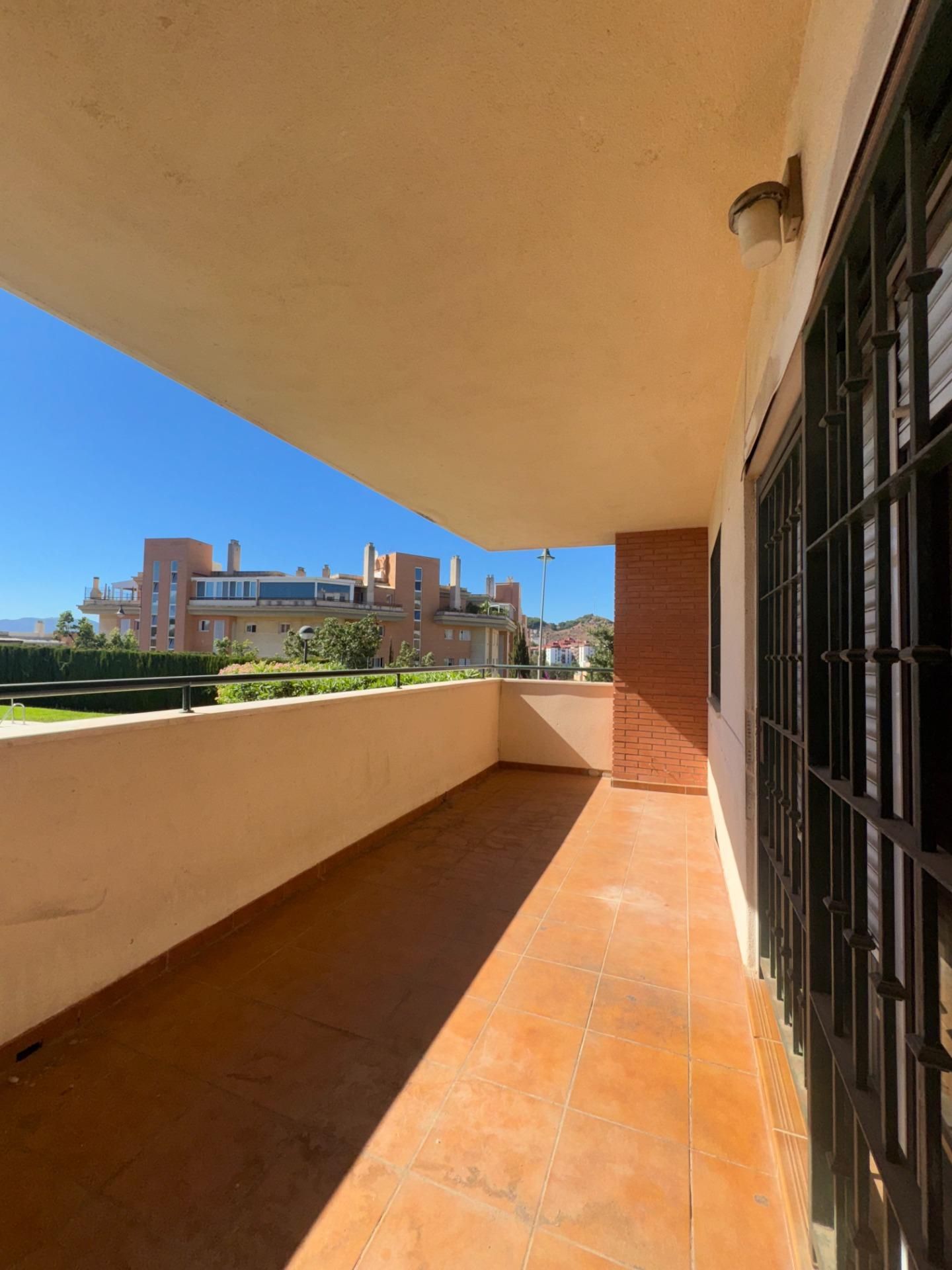 Exterior view of Planta baja for sale in Málaga Capital  with Private garden, Terrace and Balcony