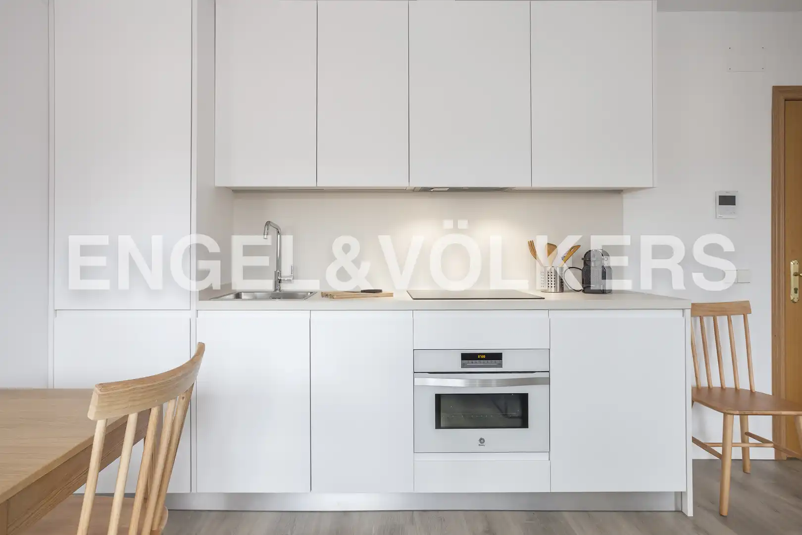 Cocina de Piso de alquiler en Chamartín