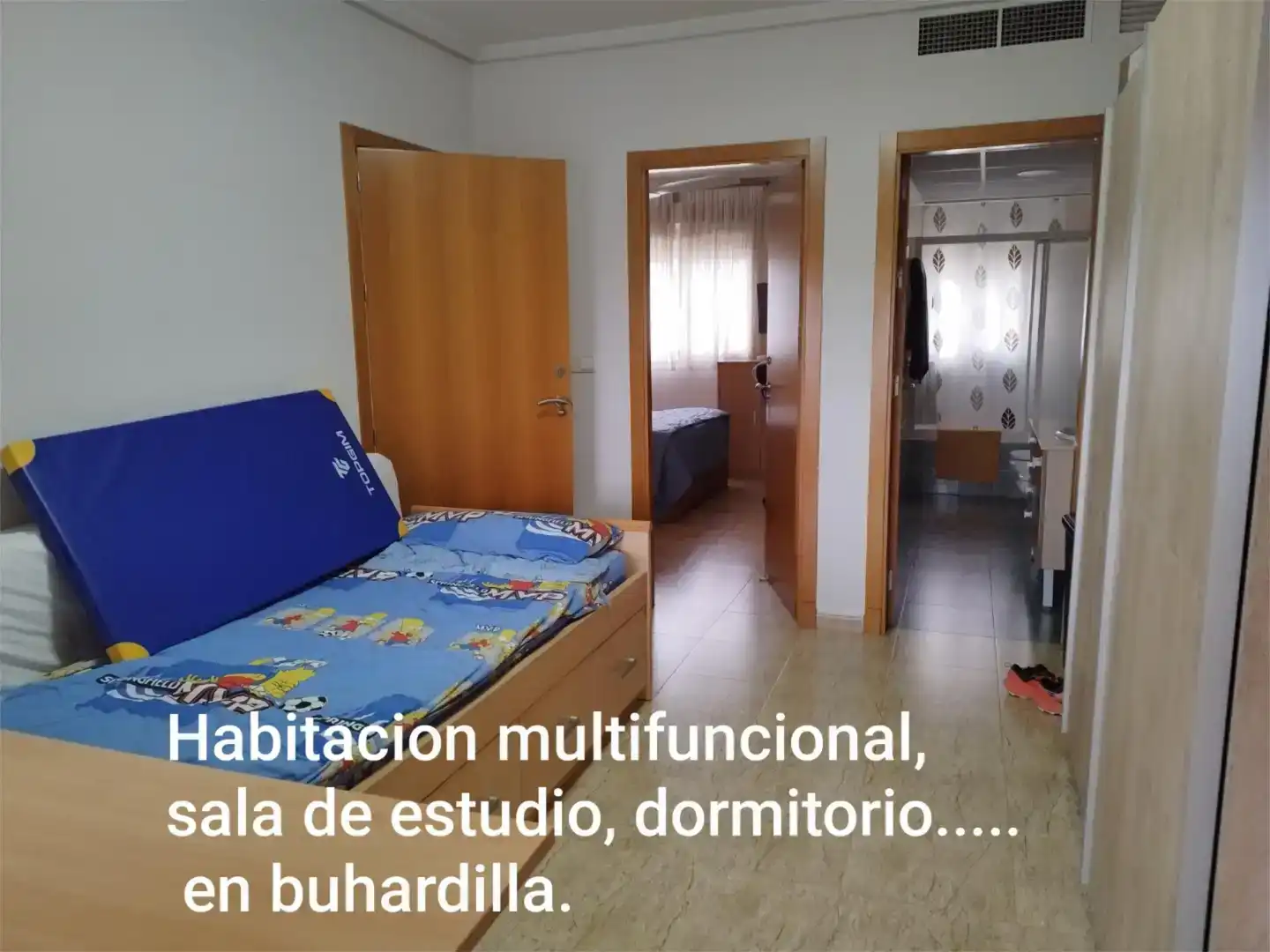 Habitación de Dúplex en venta en Murcia con Aire acondicionado, Trastero y Amueblado