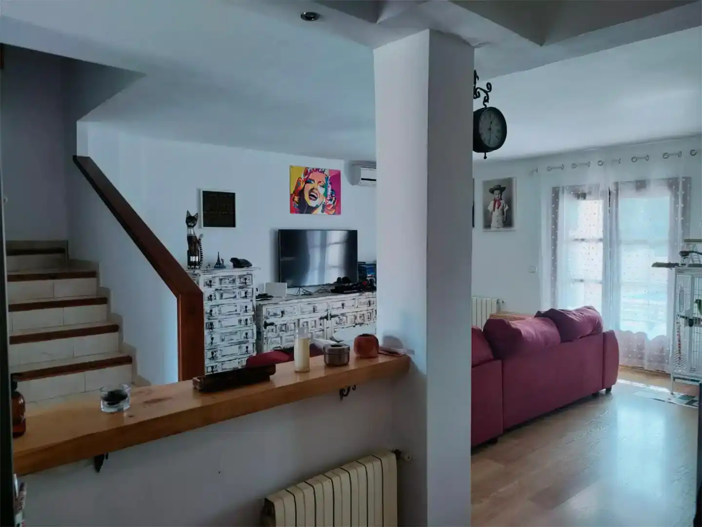 Sala de estar de Casa o chalet en venta en Escandinavia - Cautivador
