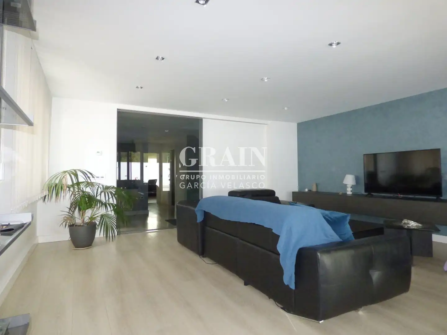 Living room of Houses for sale in Albacete  with Heating, Terrace and Storage room