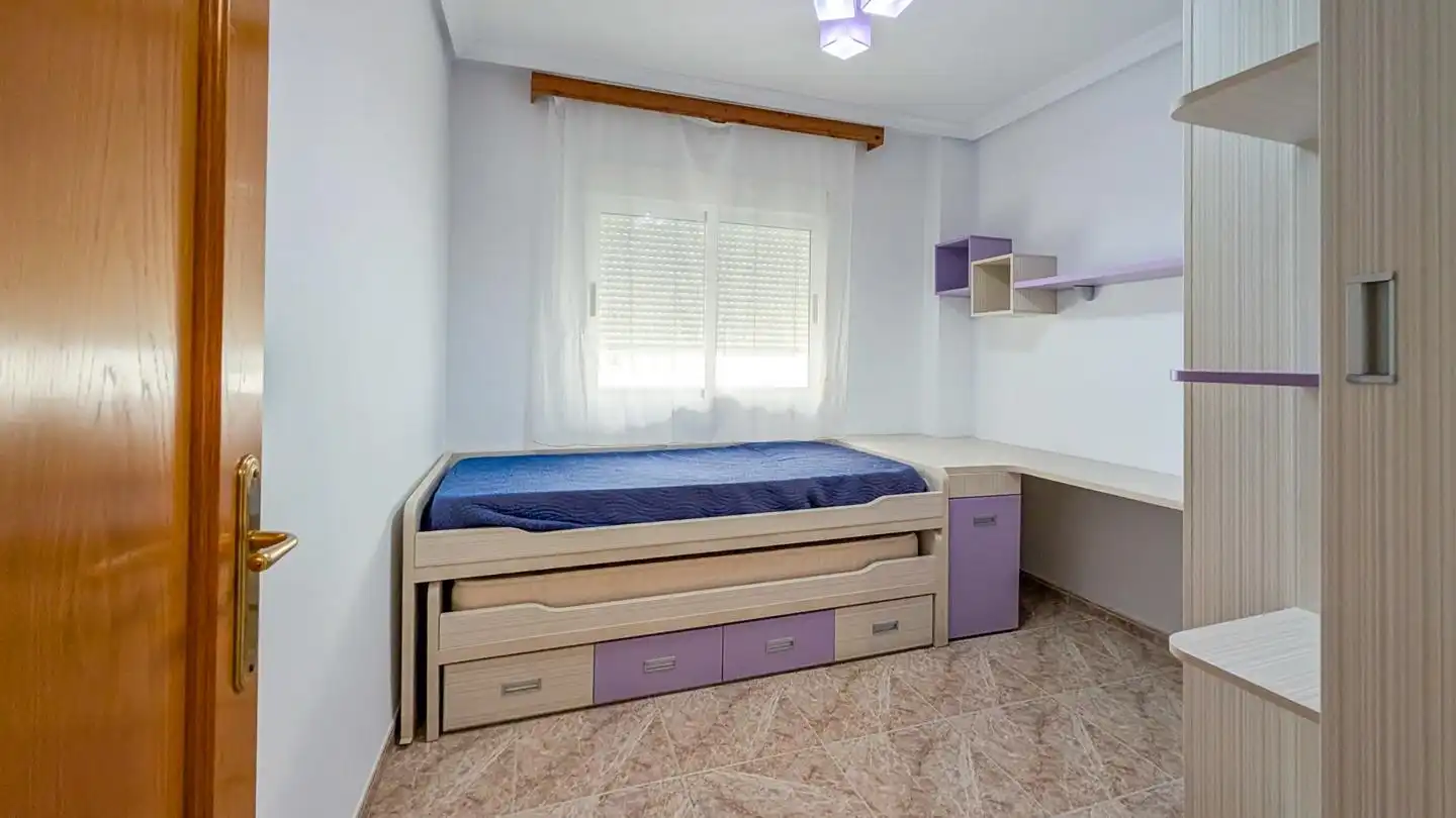 Bedroom of Flat for sale in Santa Pola  with Air Conditioner, Heating and Terrace