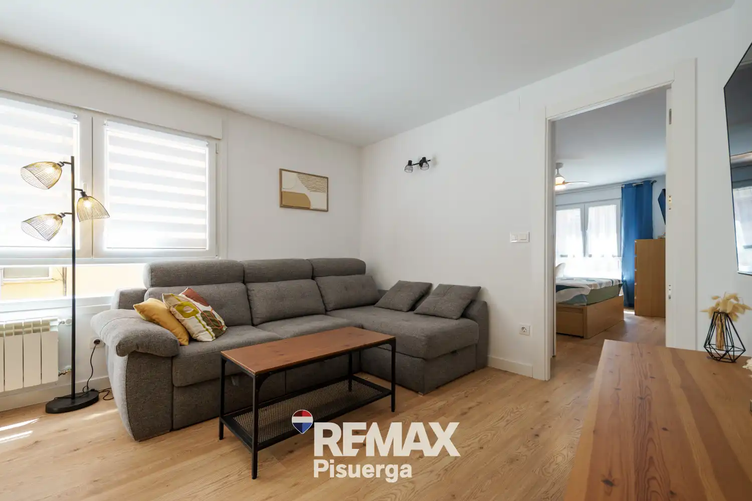 Sala de estar de Piso en venta en Valladolid con Calefacción, Parquet y Terraza