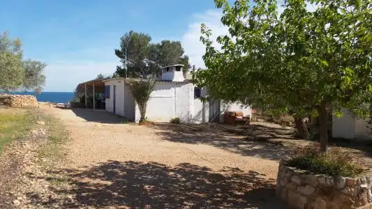 Vista exterior de Finca rústica en venda en L'Ametlla de Mar 