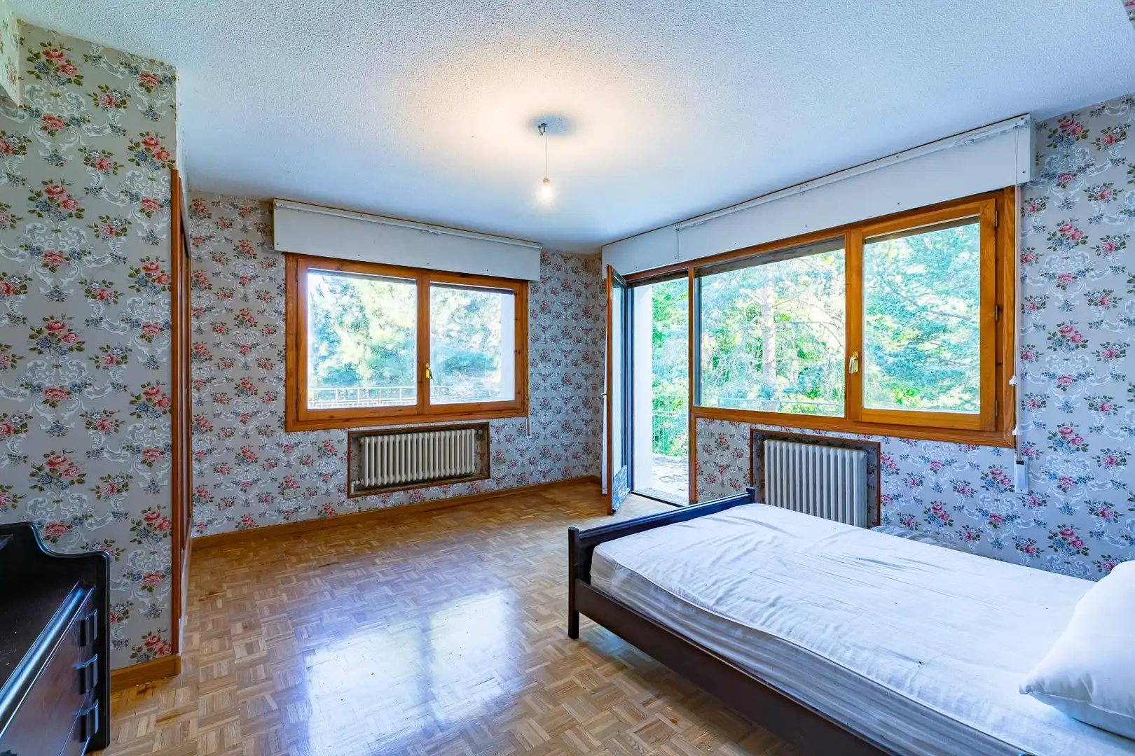Schlafzimmer von Country house zum Verkauf in Sabiñánigo mit Heizung, Privatgarten und Terrasse