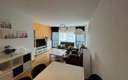 Living room of Flat for sale in Narón  with Heating, Storage room and Furnished