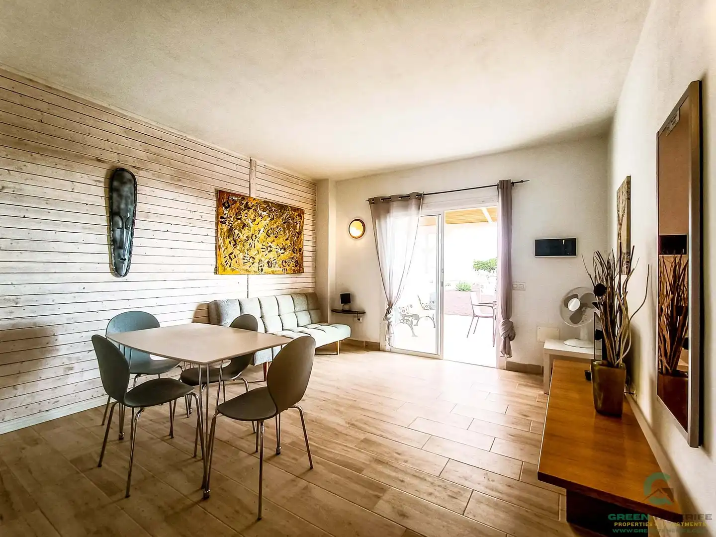 Sala de estar de Piso de alquiler en Guía de Isora con Terraza y Amueblado