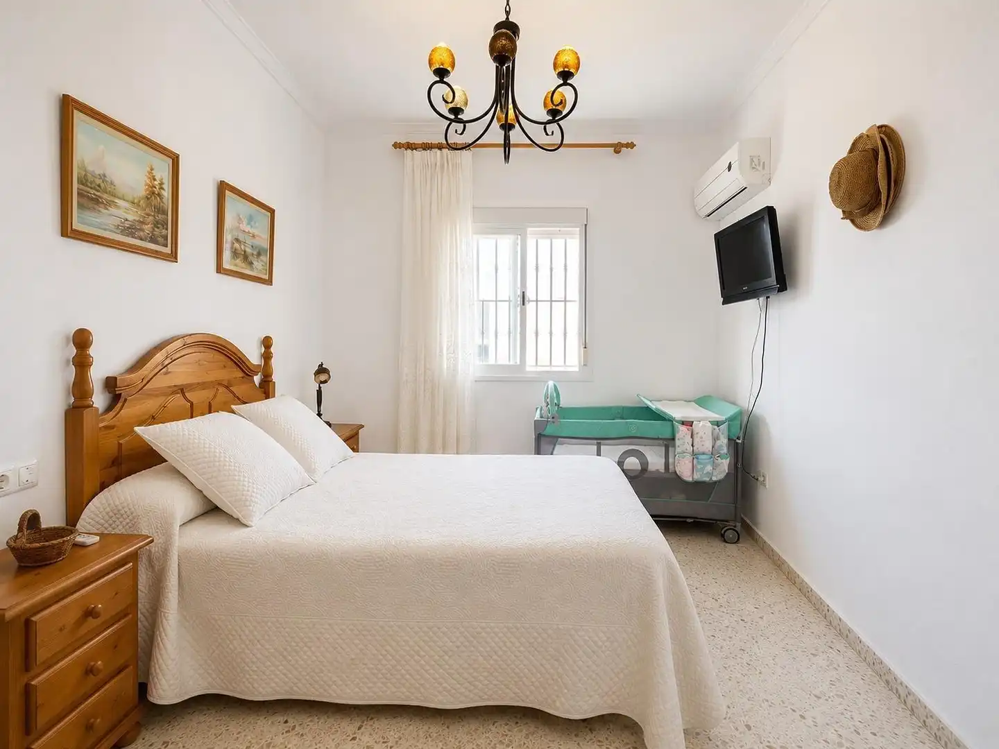 Bedroom of Detached homes for sale in Chipiona  with Heating, Terrace and Storage room
