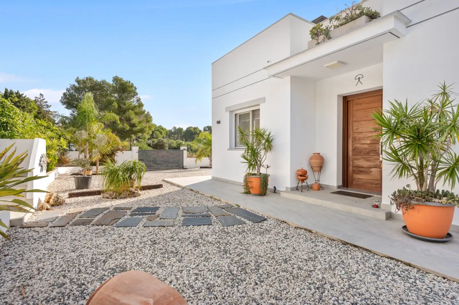 Vista exterior de Casa o xalet en venda en Jávea / Xàbia amb Aire condicionat, Calefacció i Jardí privat
