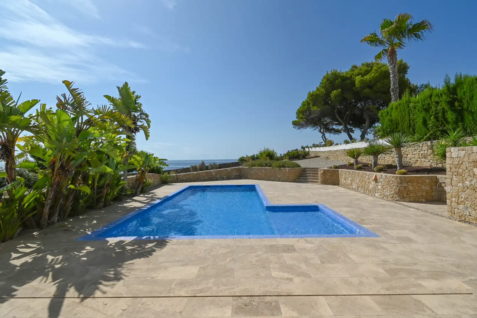 Swimming pool of Houses for sale in Moraira  with Private garden, Terrace and Swimming Pool