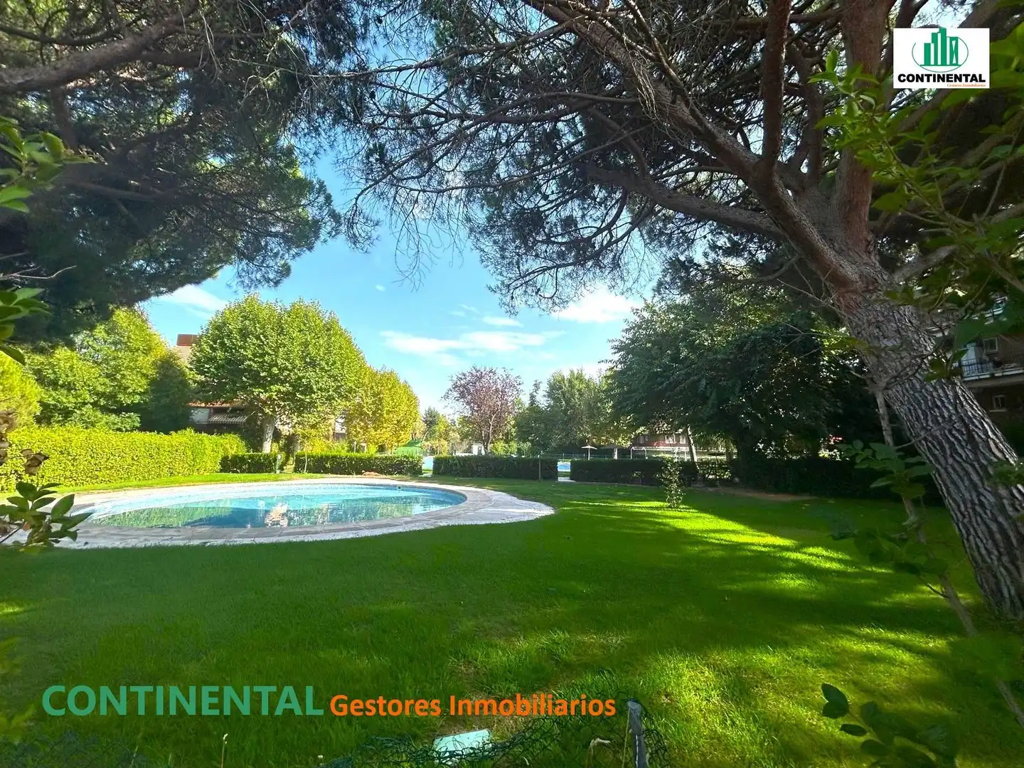Garten von Wohnung zum Verkauf in Collado Villalba mit Heizung, Terrasse und Gemeinschaftspool