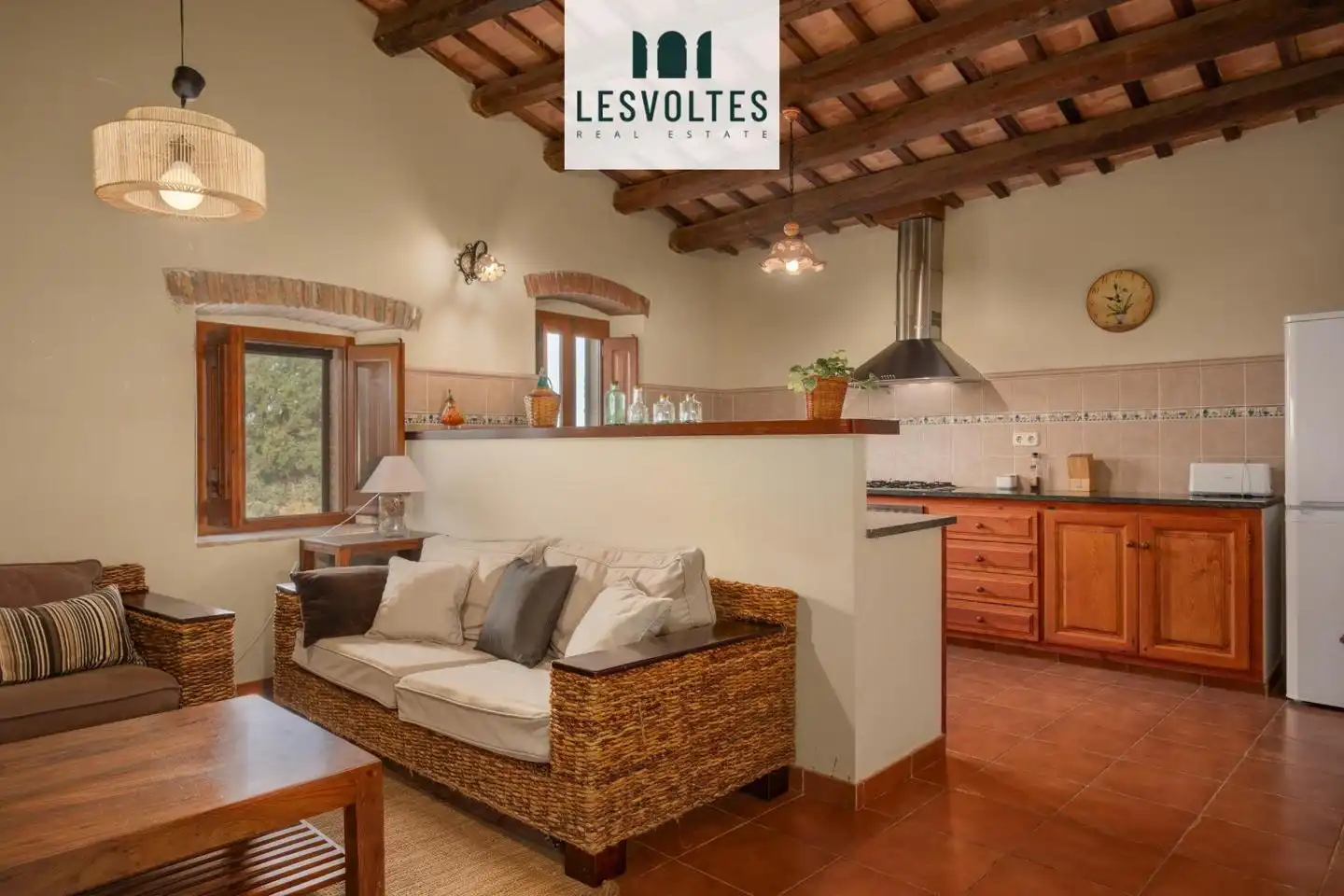 Living room of Houses for sale in Rupià  with Air Conditioner, Heating and Private garden