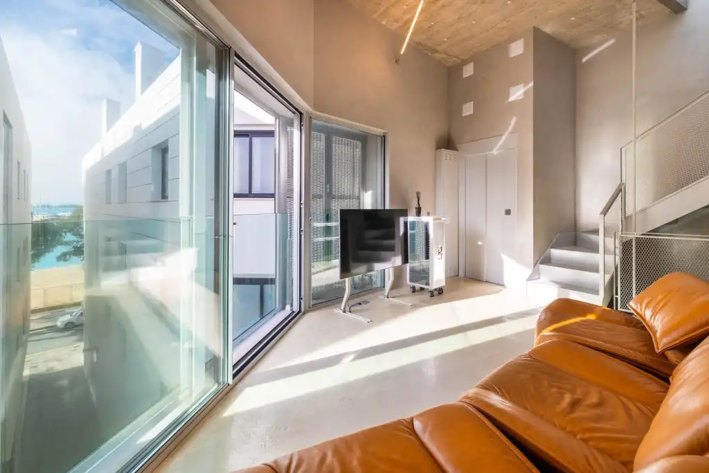 Sala de estar de Finca rústica en venta en L'Alcúdia con Aire acondicionado, Calefacción y Terraza