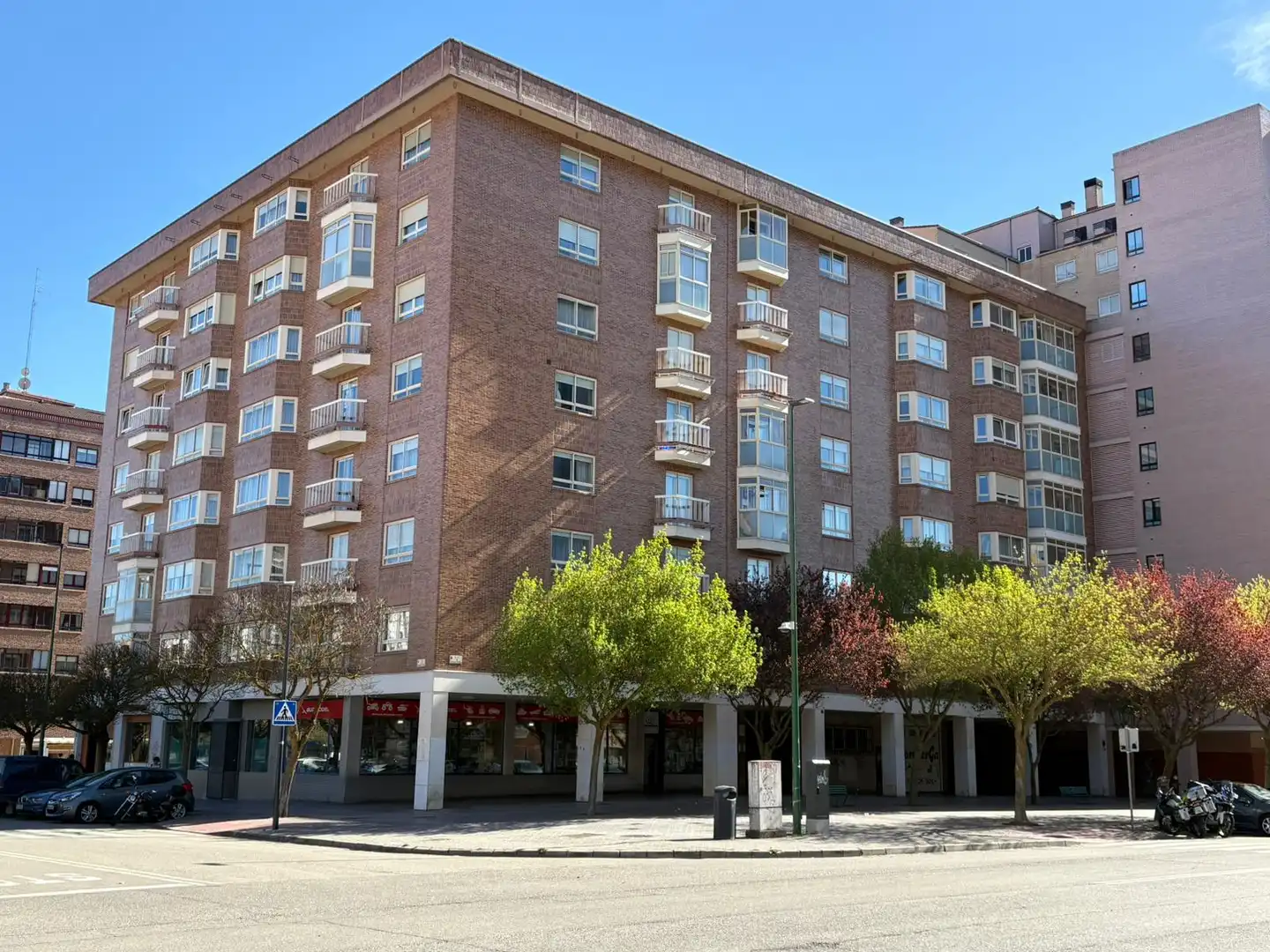 Exterior view of Flat for sale in Burgos Capital  with Heating, Parquet flooring and Terrace