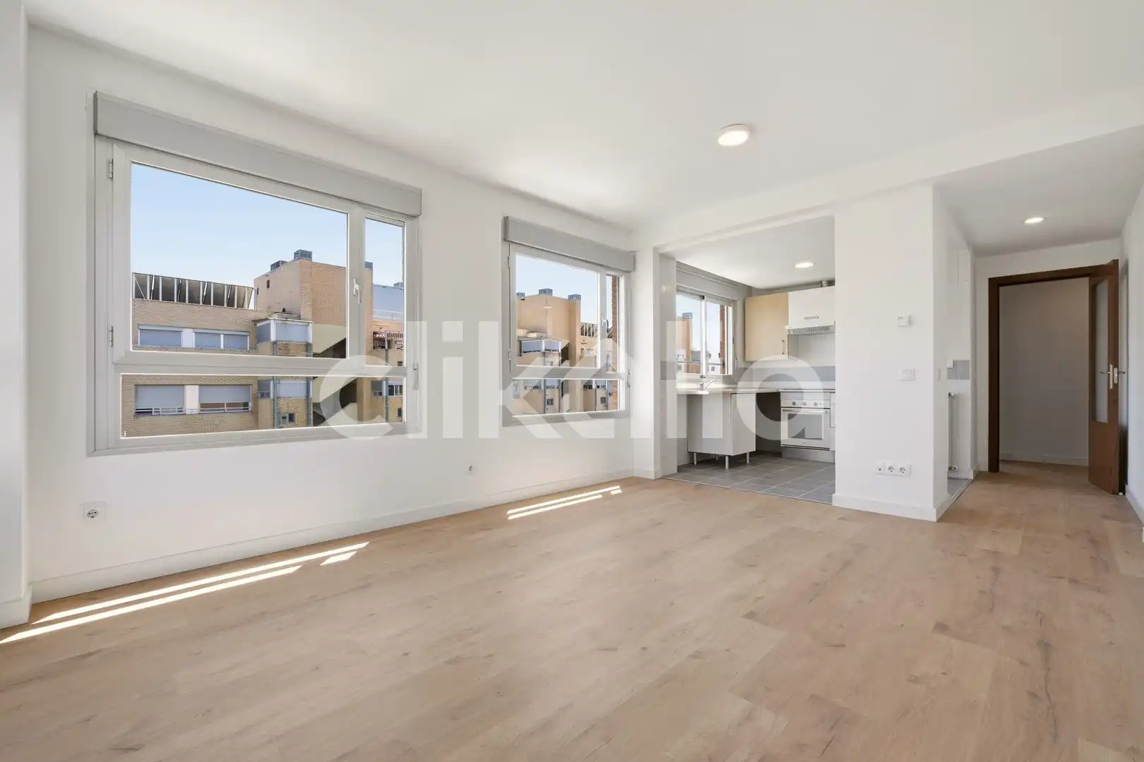 Sala de estar de Piso de alquiler en Madrid con Calefacción, Trastero y Piscina