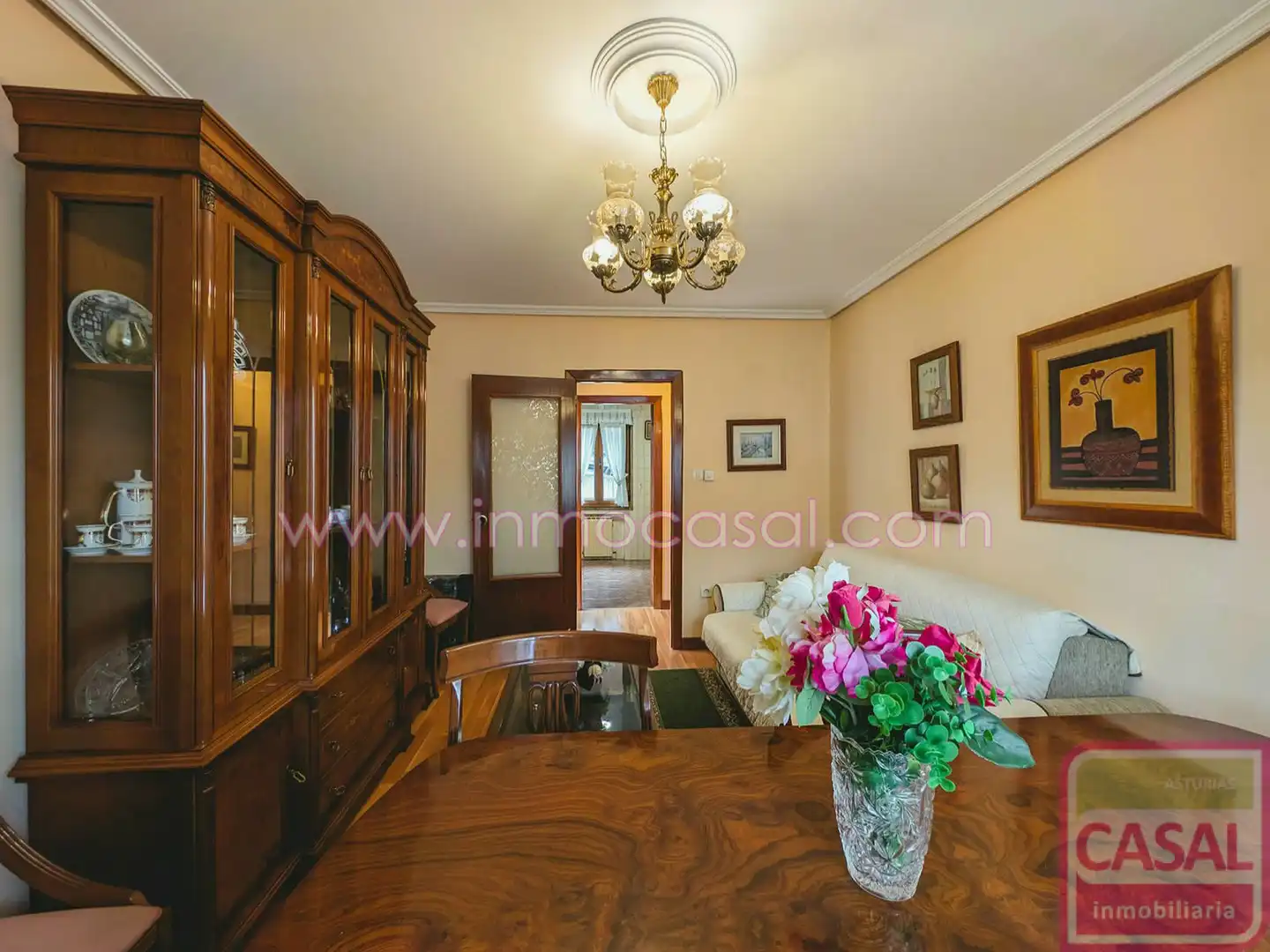 Wohnung zum Verkauf in Mieres (Asturias) mit Heizung, Abstellraum und Möbliert
