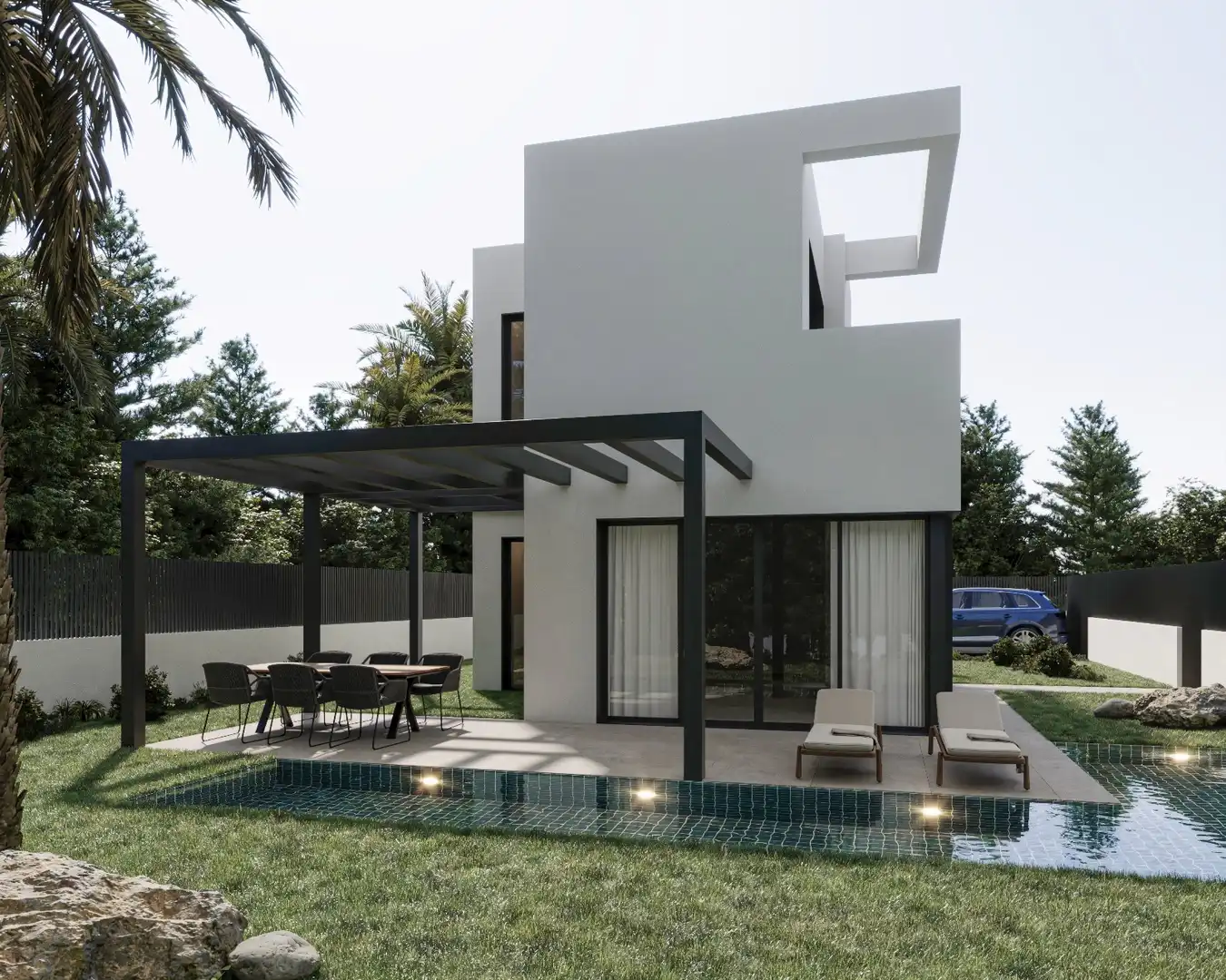 Chalet con piscina en venta en Alcalalí, imagen 2