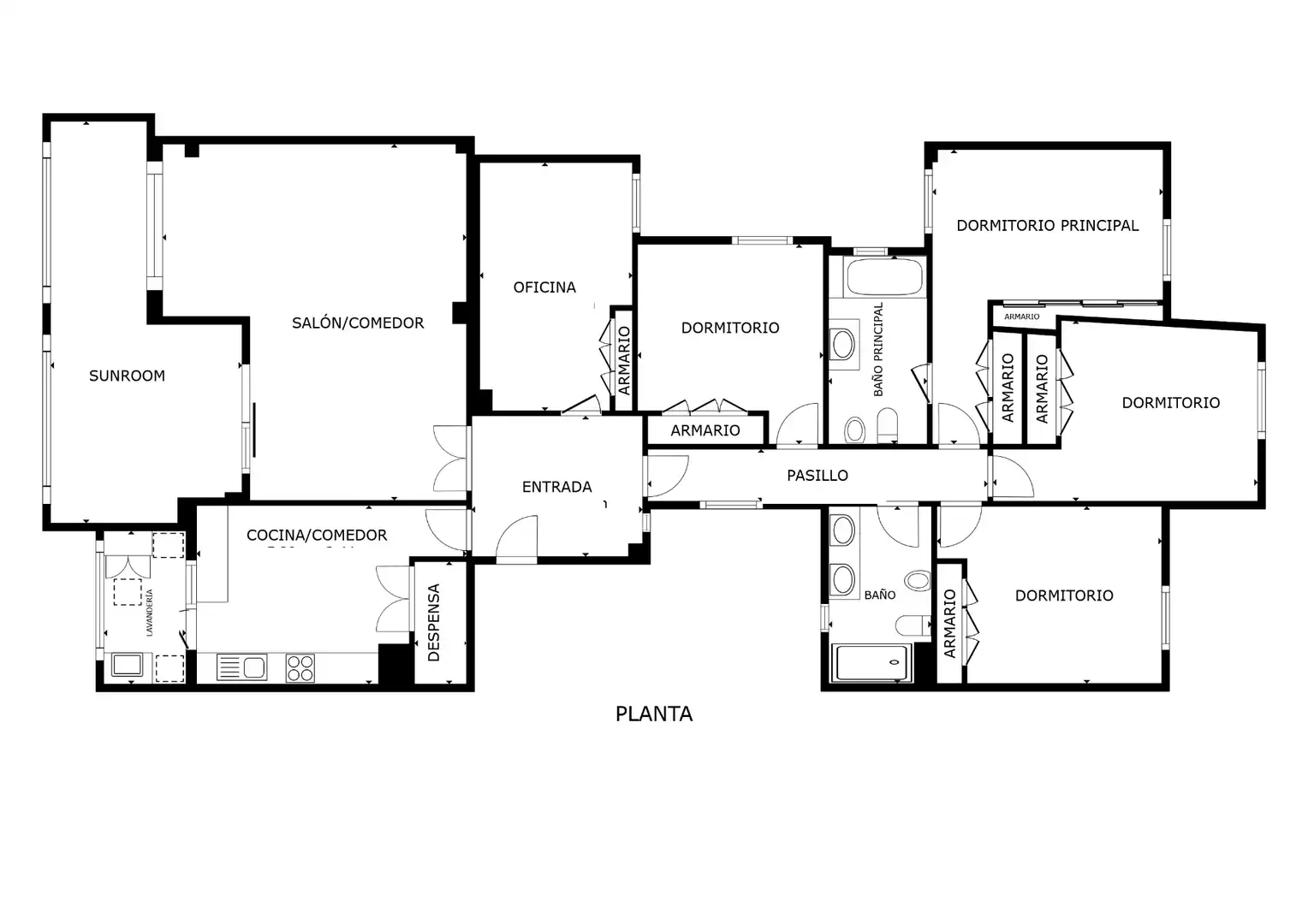 Wohnung zum Verkauf in Málaga mit Klimaanlage, Privatgarten und Abstellraum
