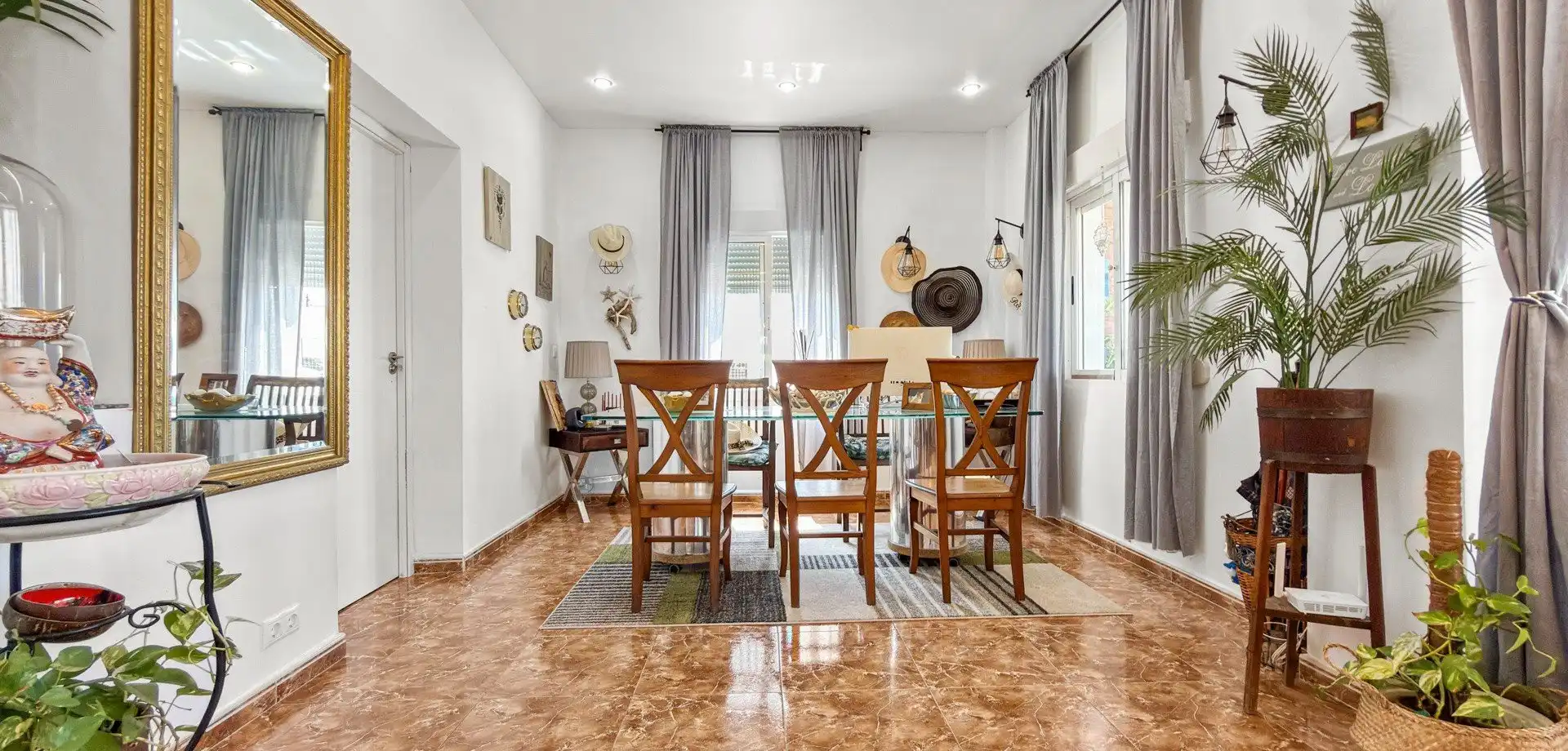 Dining room of Houses for sale in Rojales