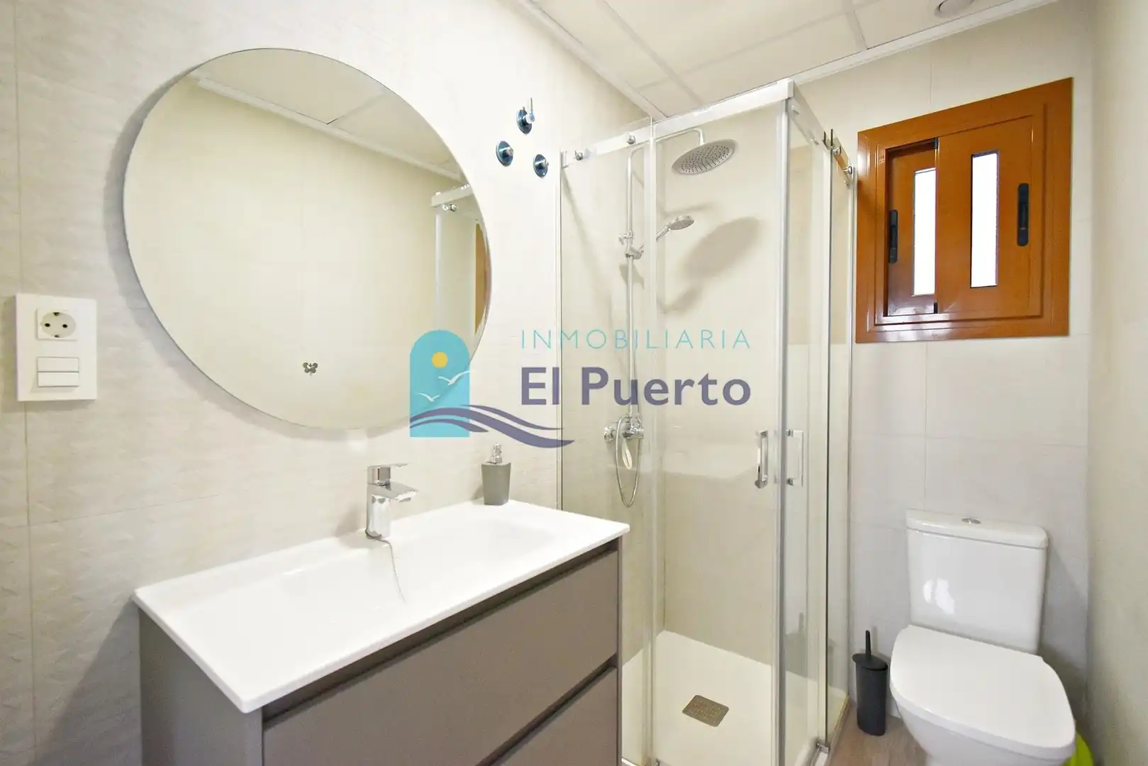 Bany de Apartament en venda en Mazarrón amb Aire condicionat, Calefacció i Jardí privat
