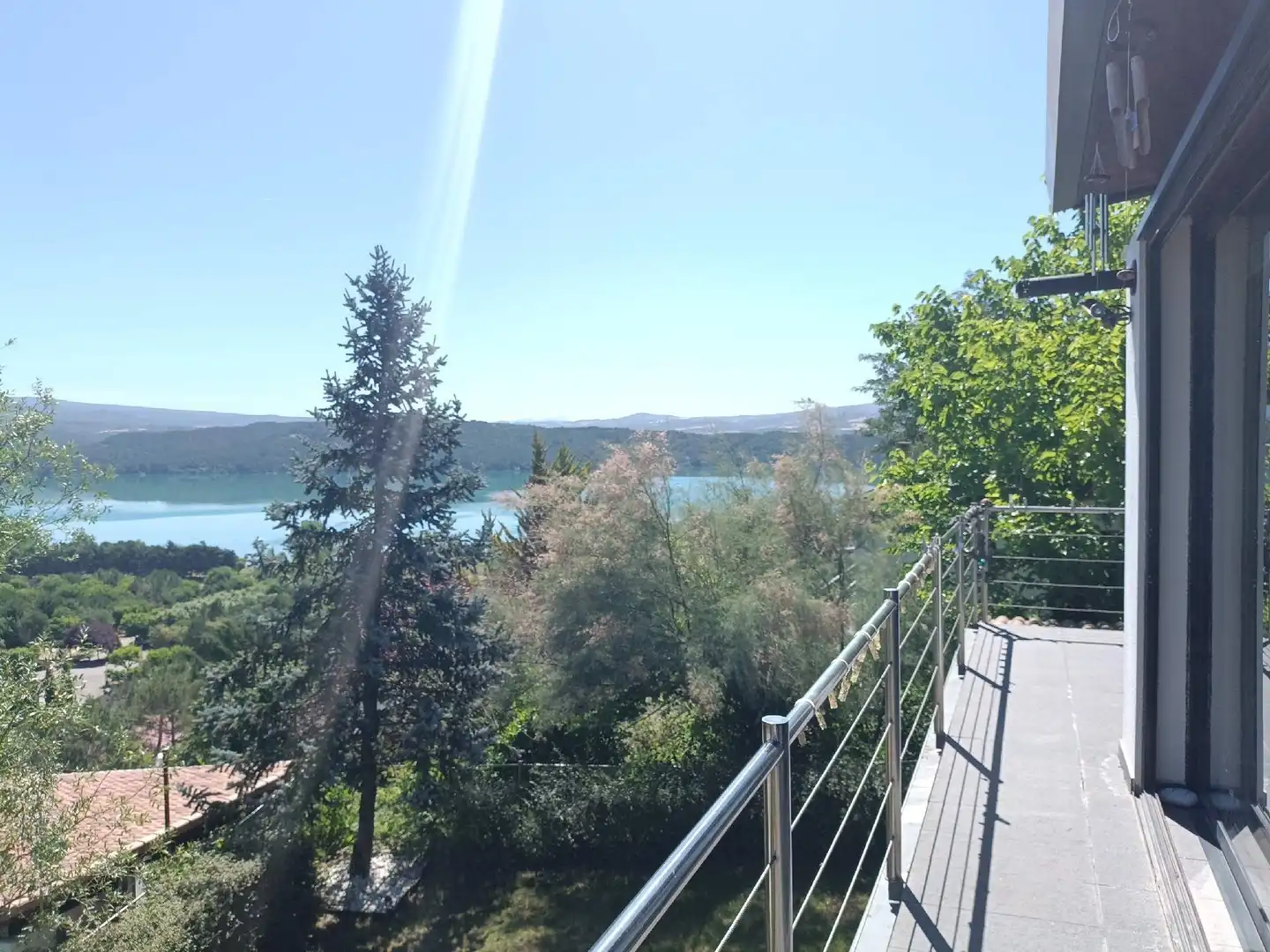 Terraza de Casa o chalet en venta en La Puebla de Castro con Aire acondicionado, Calefacción y Jardín privado