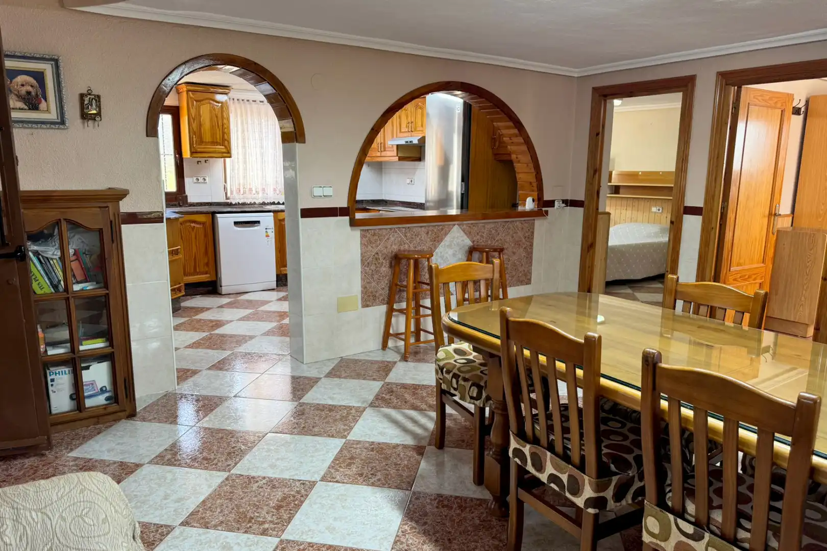 Küche von Country house zum Verkauf in Callosa de Segura mit Klimaanlage, Heizung und Privatgarten