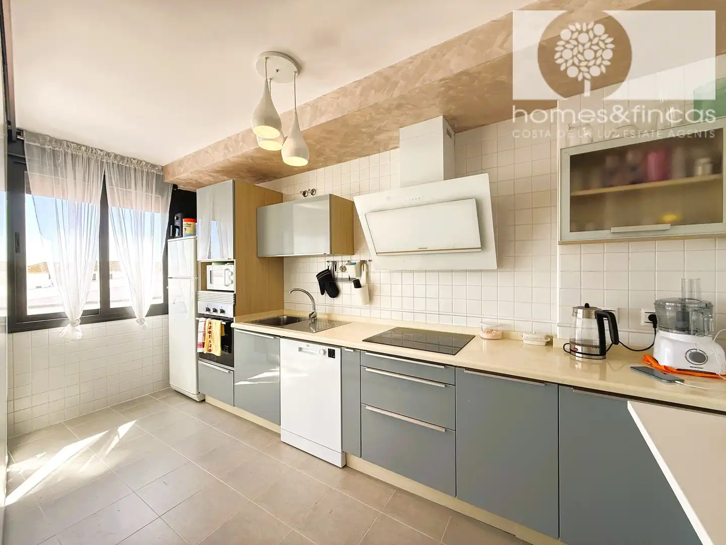 Kitchen of Duplexes for sale in Ayamonte  with Air Conditioner, Terrace and Furnished
