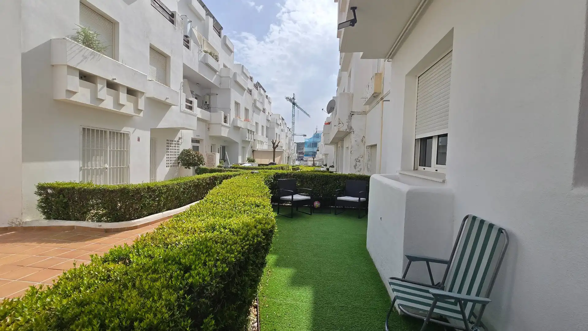 Terrassa de Dúplex en venda en Estepona amb Aire condicionat, Jardí privat i Terrassa
