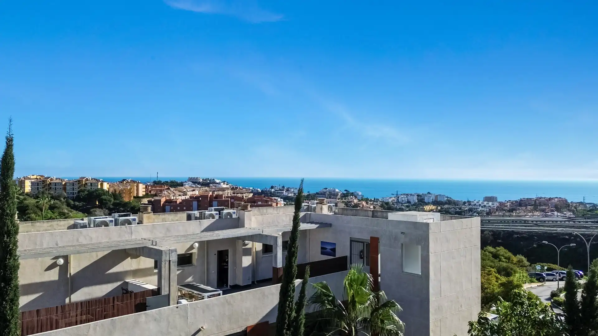 Außenansicht von Dachboden zum Verkauf in Mijas mit Klimaanlage, Heizung und Terrasse
