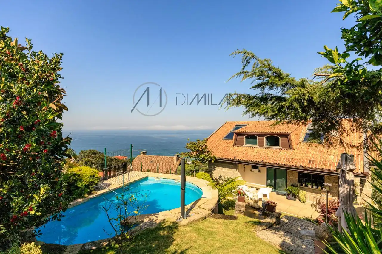 Jardín de Casa o chalet en venta en Nigrán con Calefacción, Jardín privado y Parquet