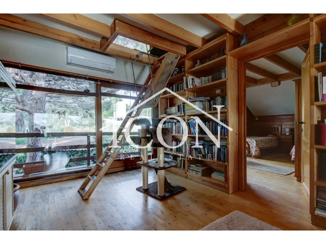 Sala de estar de Casa o chalet en venta en Gavà con Aire acondicionado, Jardín privado y Parquet