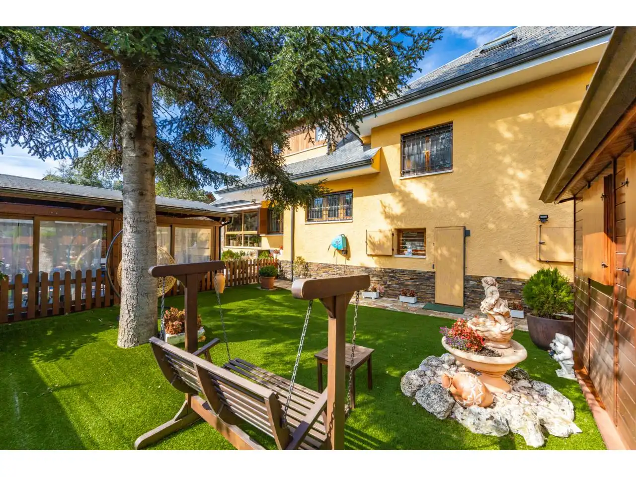 Garten von Haus oder Chalet zum Verkauf in Taradell mit Klimaanlage, Heizung und Privatgarten
