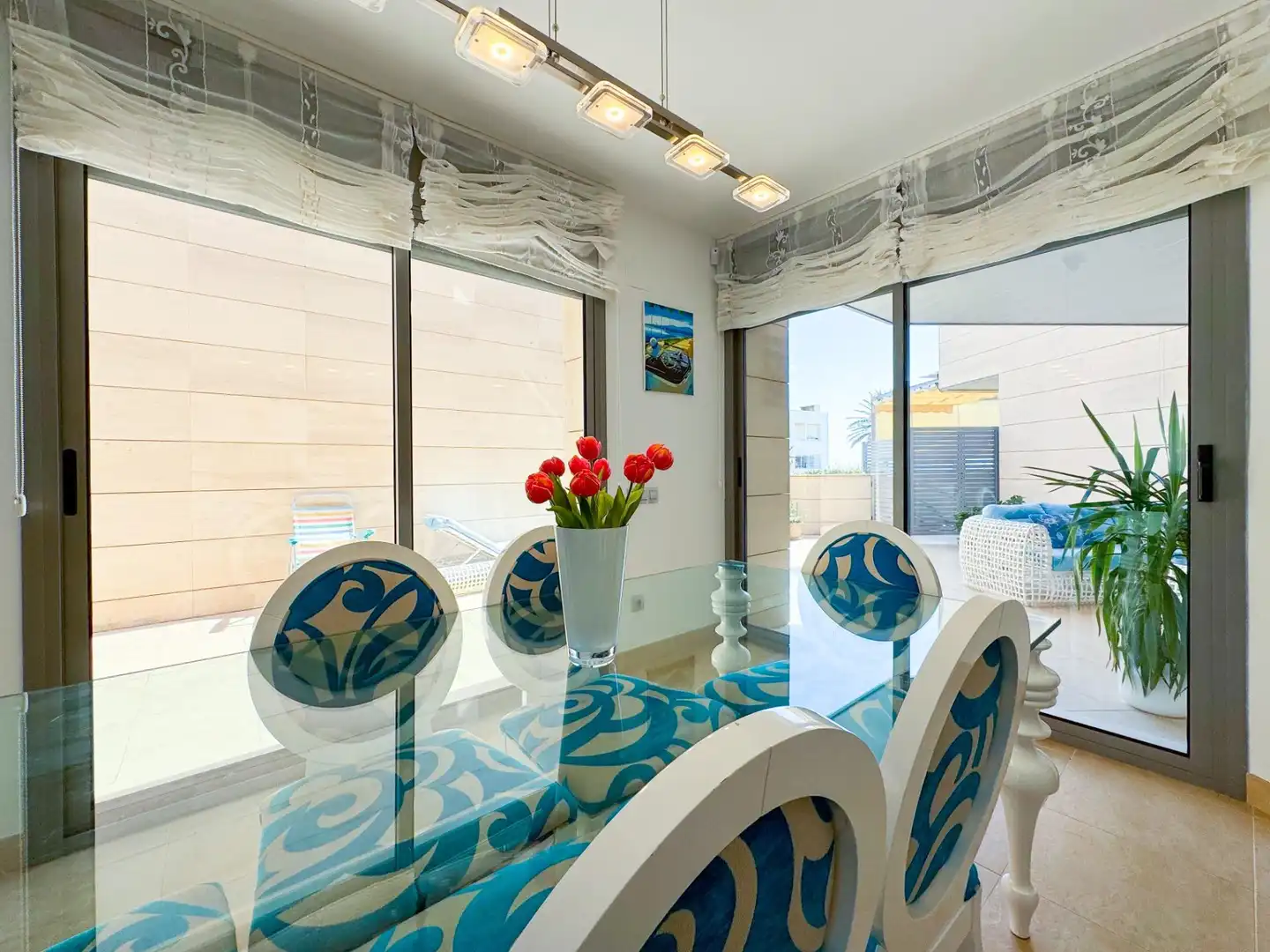 Comedor de Casa o chalet en venta en Torredembarra con Aire acondicionado, Calefacción y Jardín privado