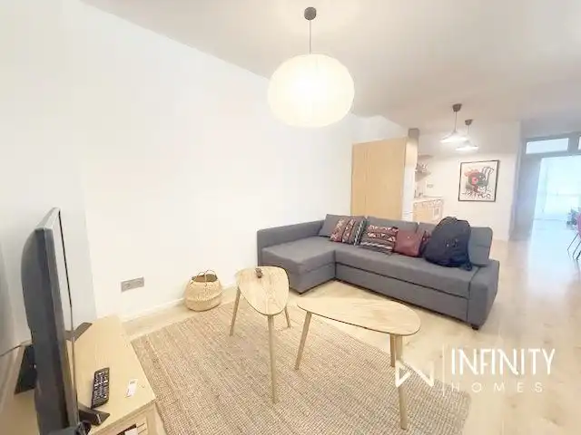 Sala de estar de Piso de alquiler en Bilbao  con Calefacción