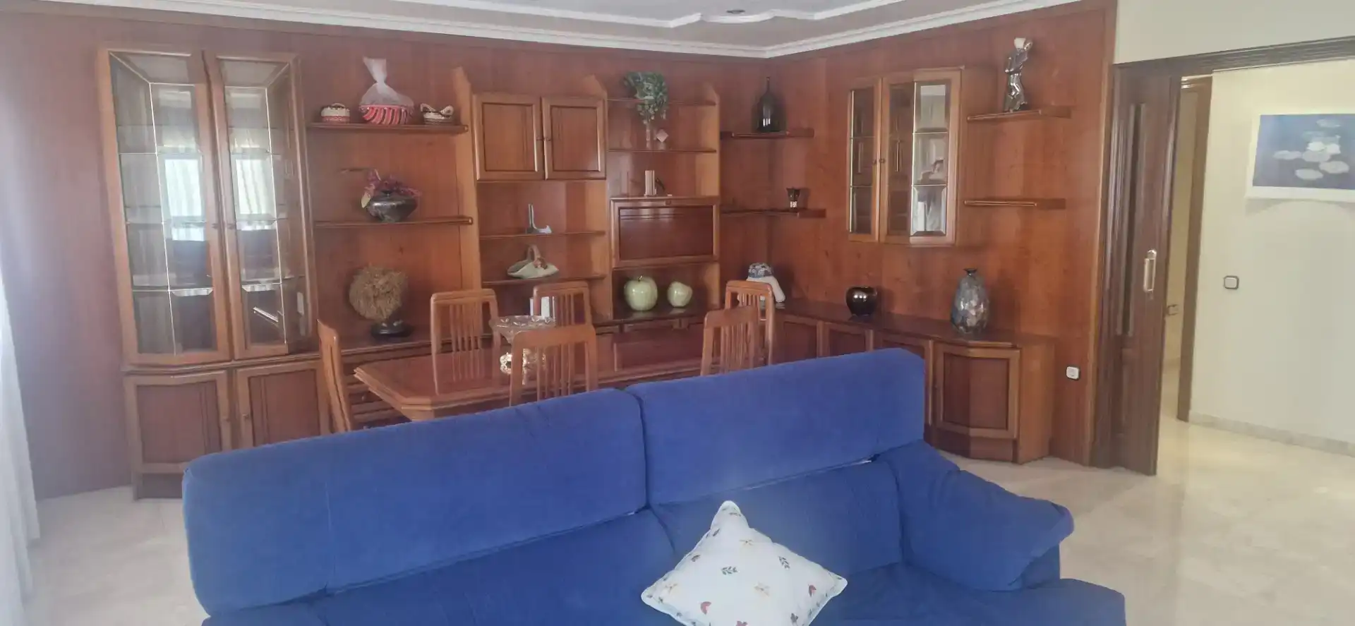 Sala d'estar de Casa o xalet en venda en  Murcia Capital amb Piscina i Balcó