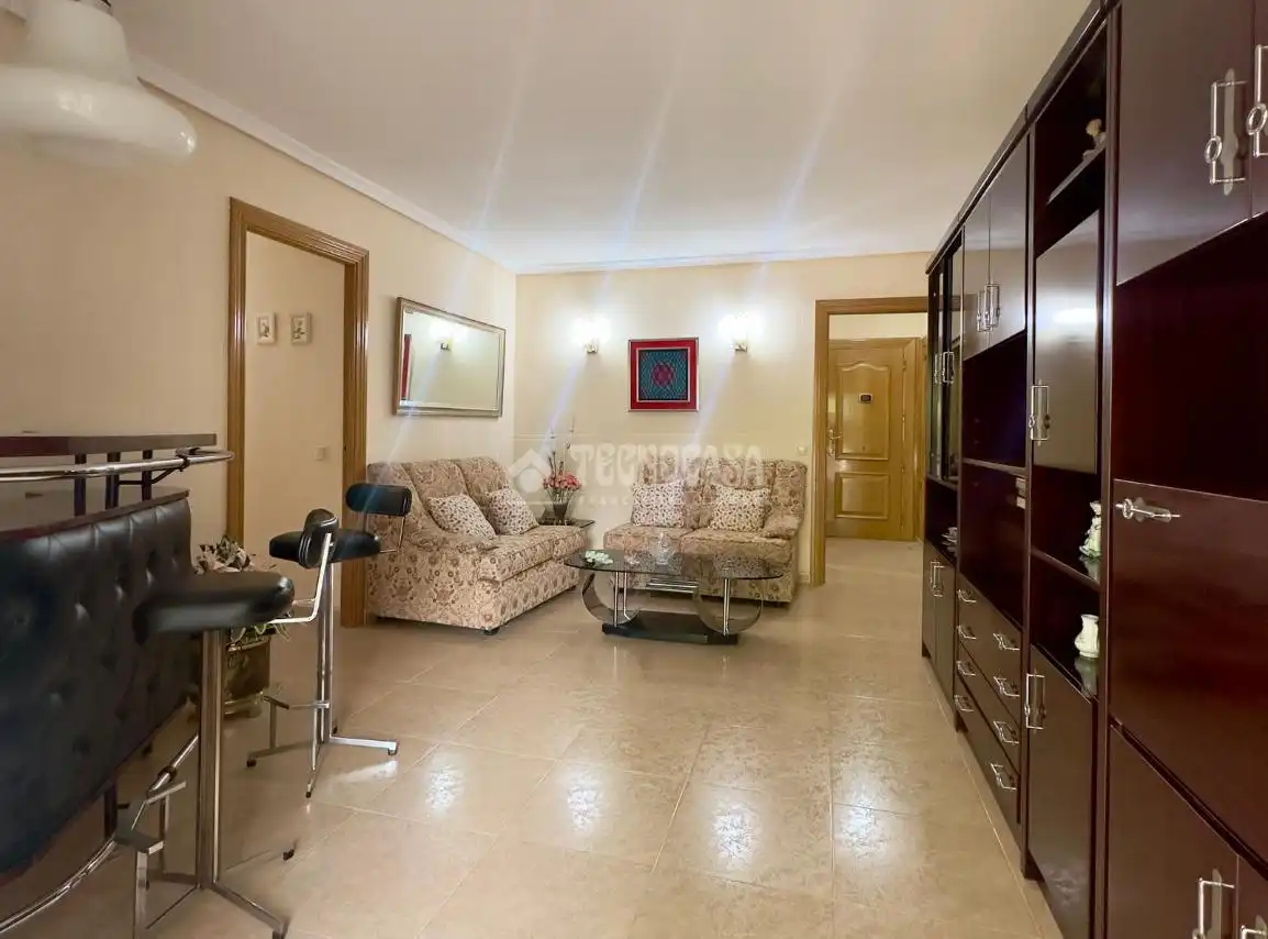 Sala de estar de Piso en venta en Móstoles con Aire acondicionado y Terraza