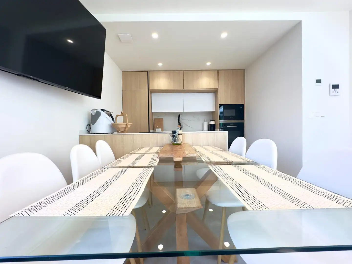 Comedor de Casa o chalet en venta en San Pedro del Pinatar con Aire acondicionado, Calefacción y Amueblado