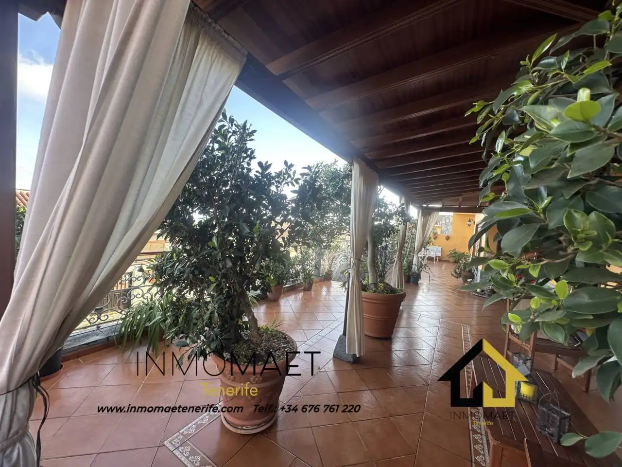Terraza de Casa o chalet en venta en Icod de los Vinos con Aire acondicionado, Calefacción y Jardín privado