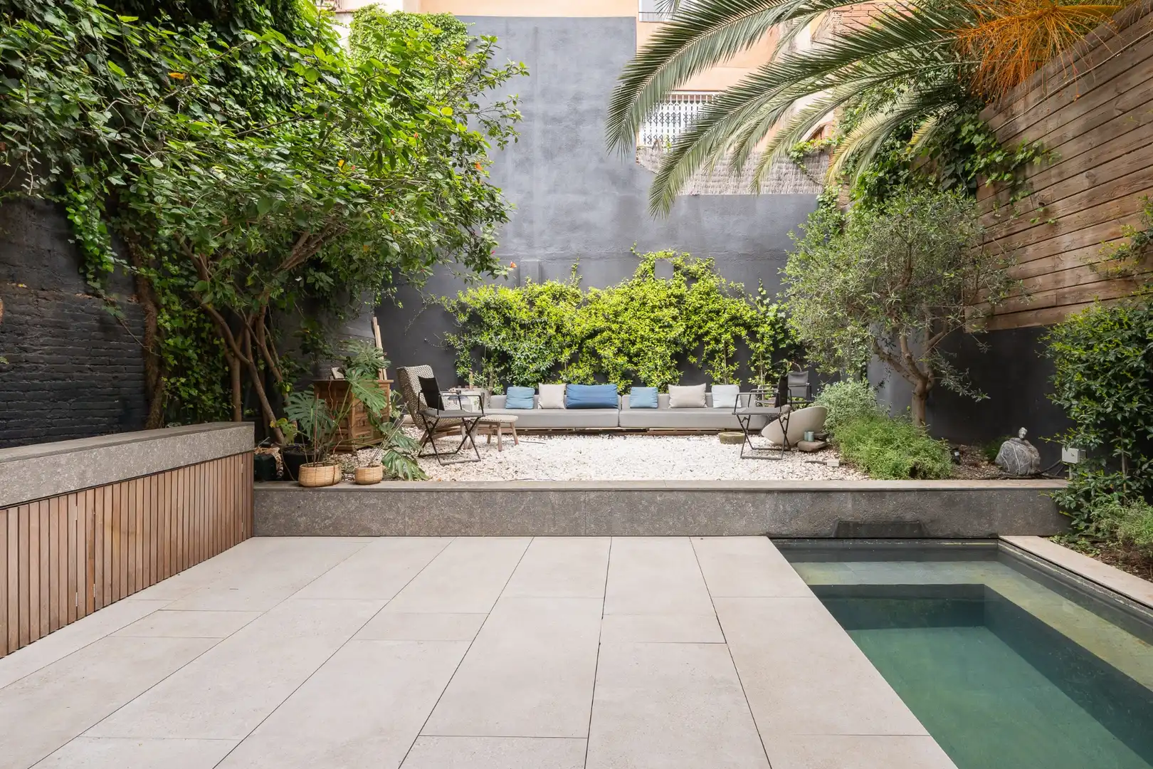 Terraza de Casa o chalet en venta en Barcelona con Aire acondicionado, Calefacción y Jardín privado