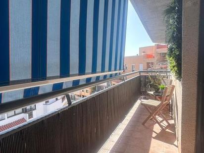 Balcony of Flat to rent in Adeje  with Terrace and Furnished