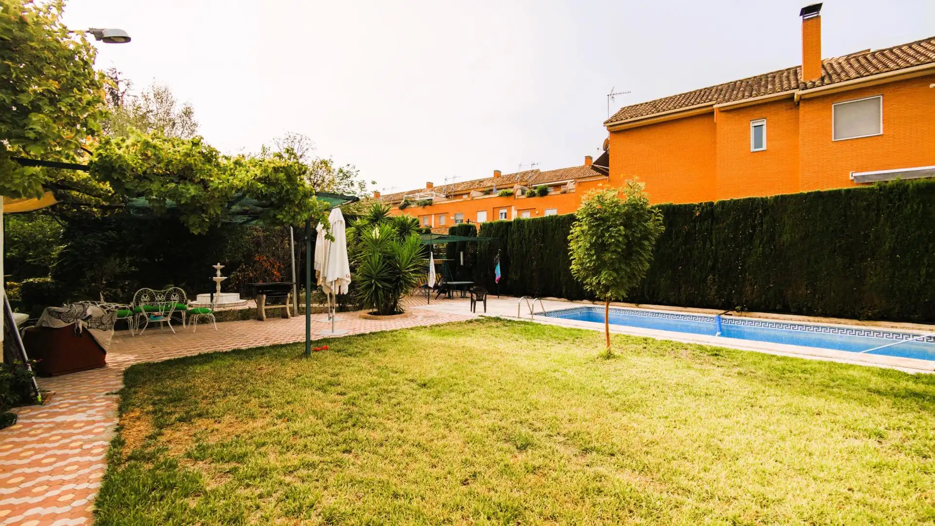Garden of Houses for sale in Armilla  with Air Conditioner, Heating and Swimming Pool