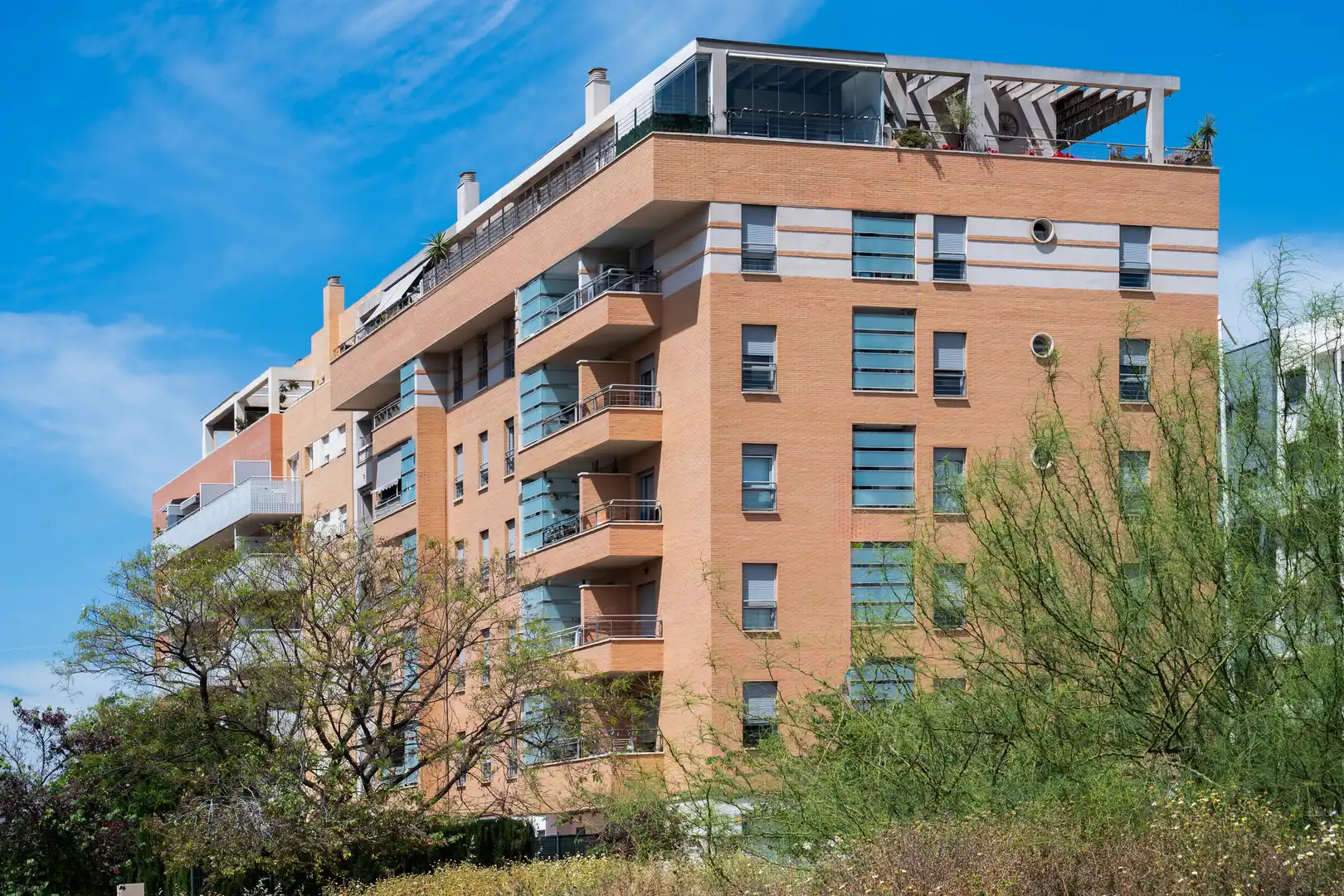Vista exterior de Pis en venda en Málaga amb Aire condicionat, Terrassa i Traster