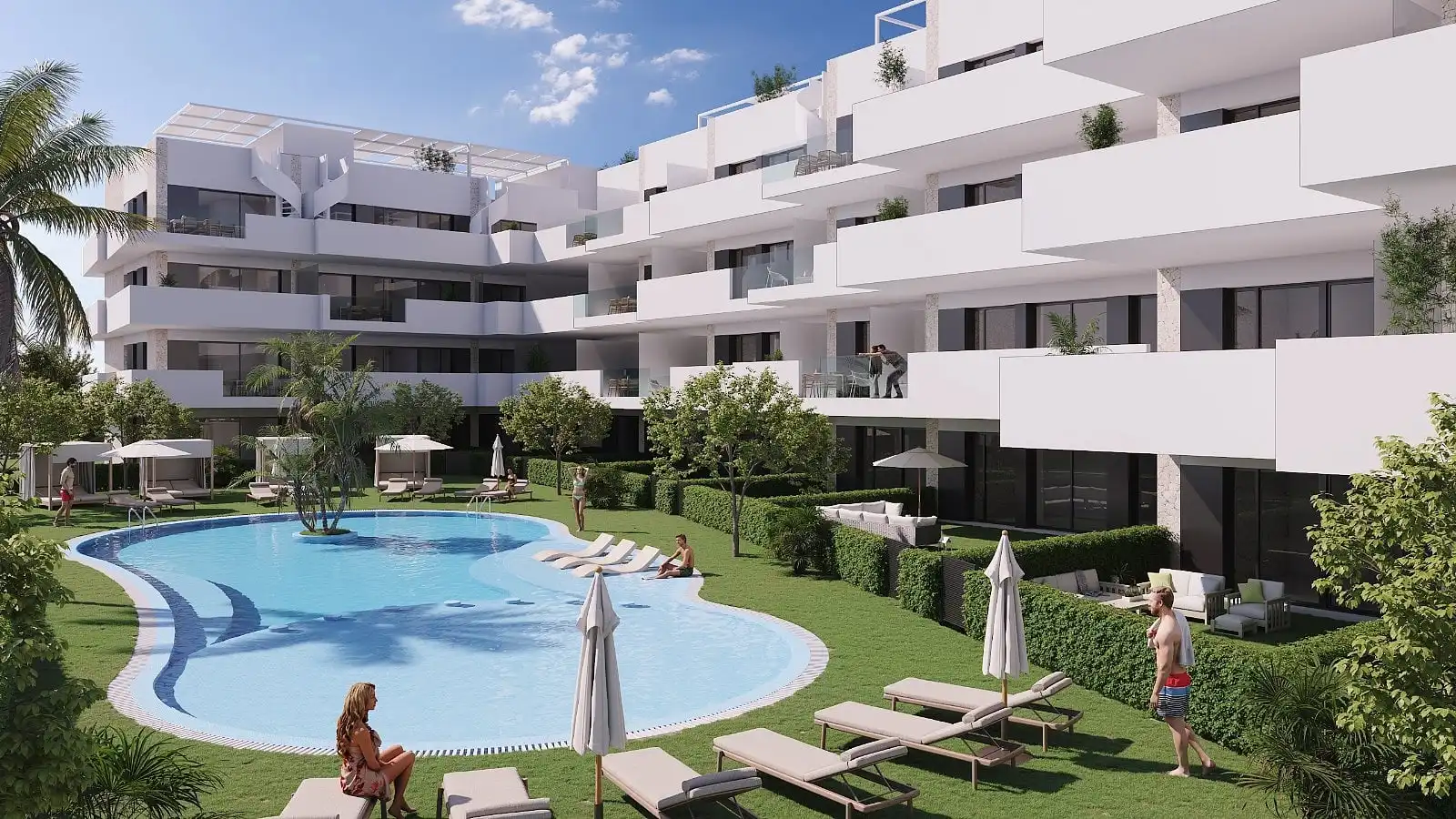 Apartment with terrace for sale in La Nucia Pueblo