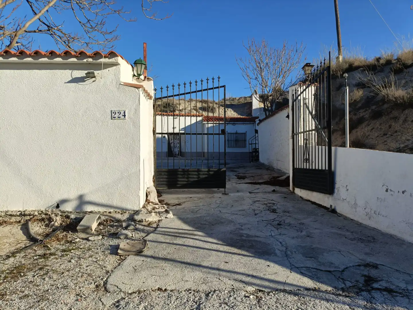 Exterior view of Country homes for sale in Baza  with Private garden and Furnished