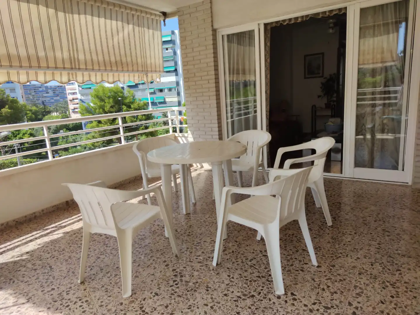 Terrassa de Apartament de lloguer en Alicante / Alacant amb Aire condicionat, Calefacció i Terrassa